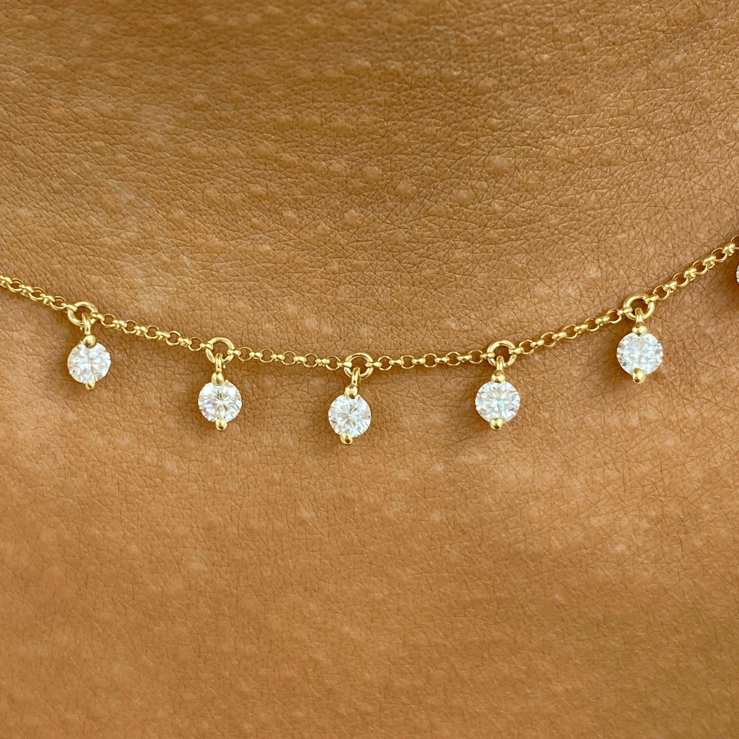 Rose 2.0 Lab-Grown Diamond Chain,Tennis Necklaces