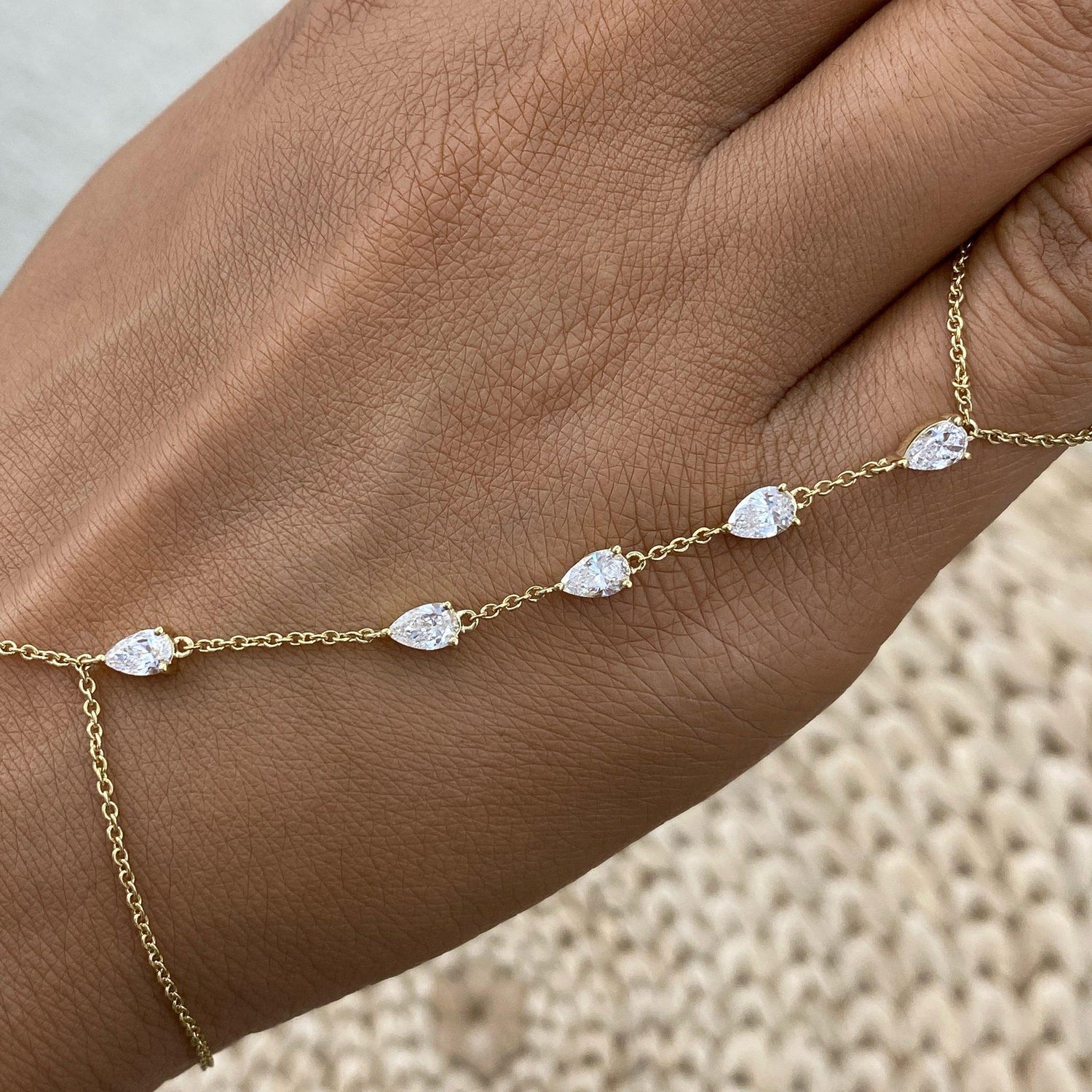 Harper 0.9 Lab-Grown Diamond Chain, Charm Bracelets