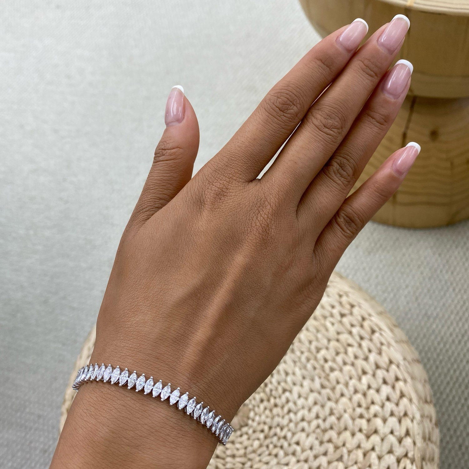 Taylor 7.5 Lab-Grown Diamond Tennis Bracelets