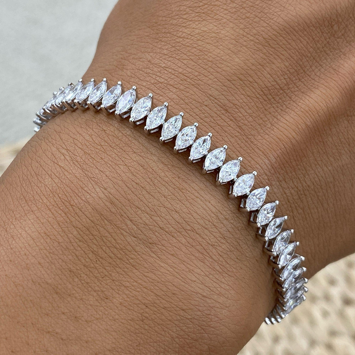 Taylor 7.5 Lab-Grown Diamond Tennis Bracelets