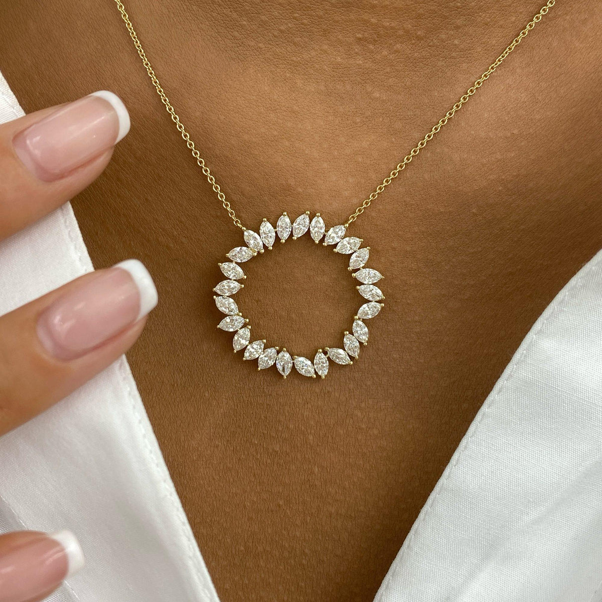 Gia 2.7 Lab-Grown Diamond Special, Chain Pendant