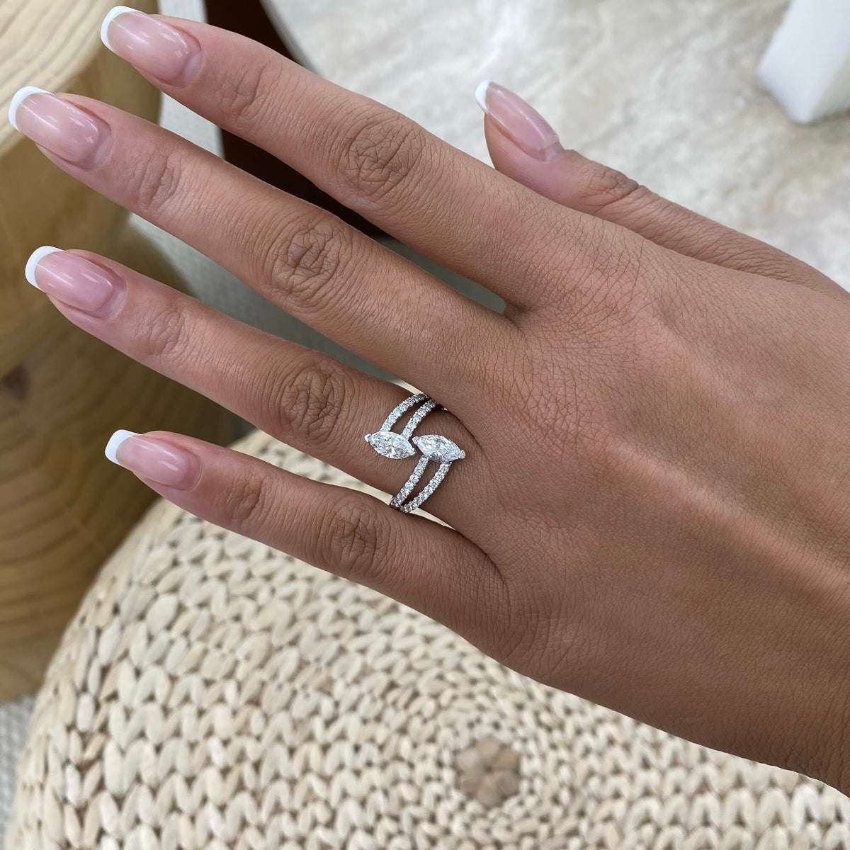 Scarlett 1.3 Lab-Grown Diamond Special, Toi & Moi Ring