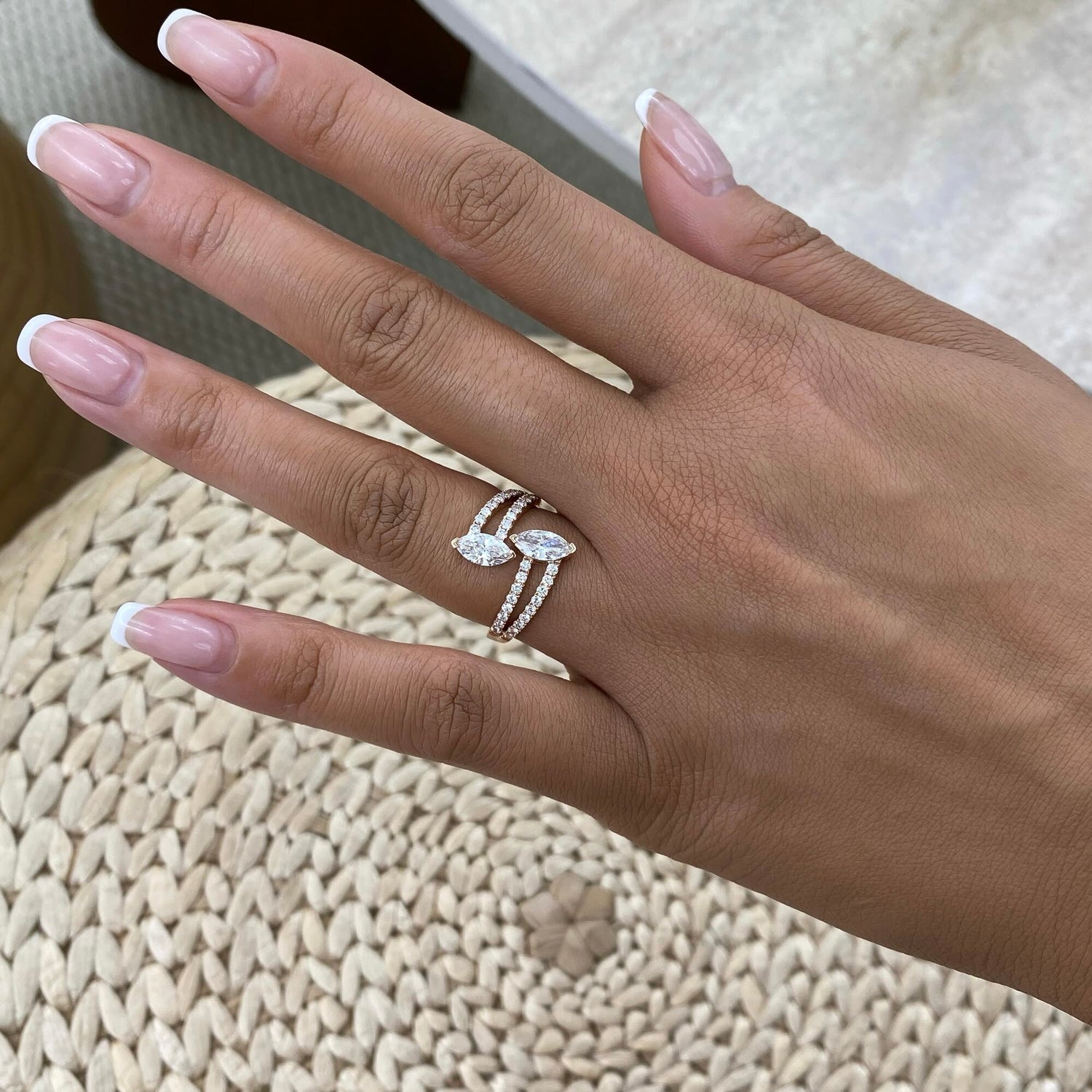Scarlett 1.3 Lab-Grown Diamond Special, Toi & Moi Ring