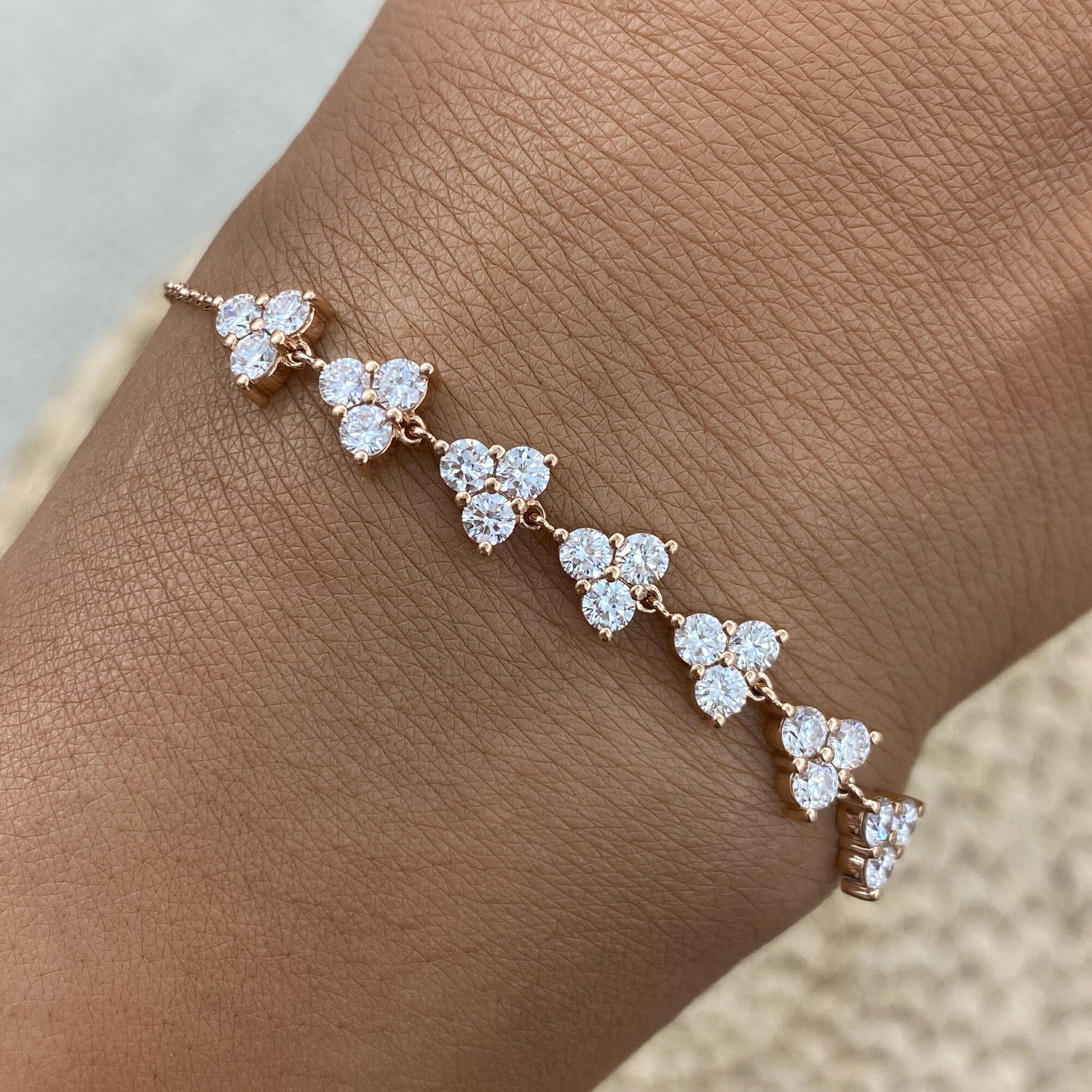 Eleanor 1.5 Lab-Grown Diamond Chain, Charm Bracelets