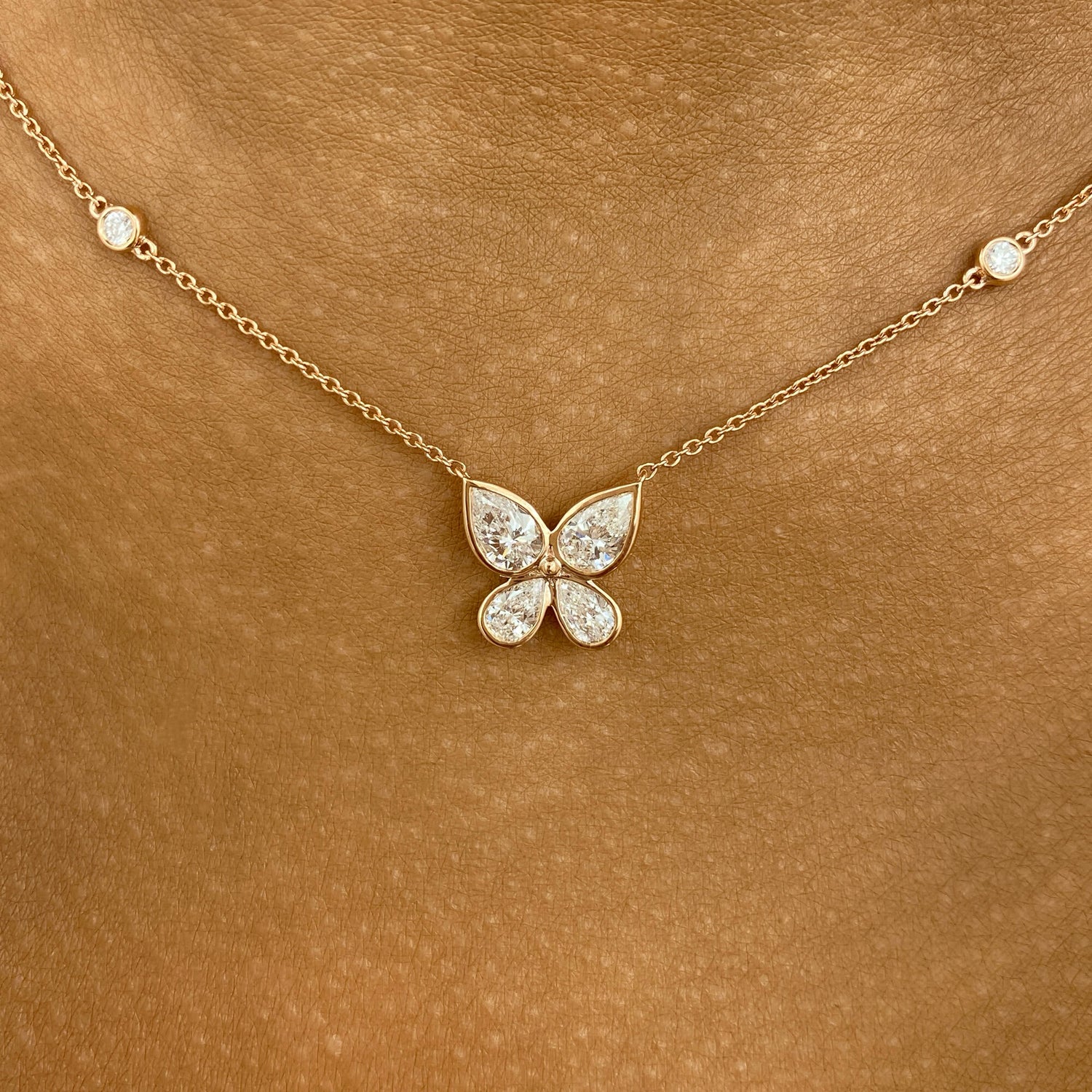 Willow 1.6 Lab-Grown Diamond Chain, Bezel Necklace