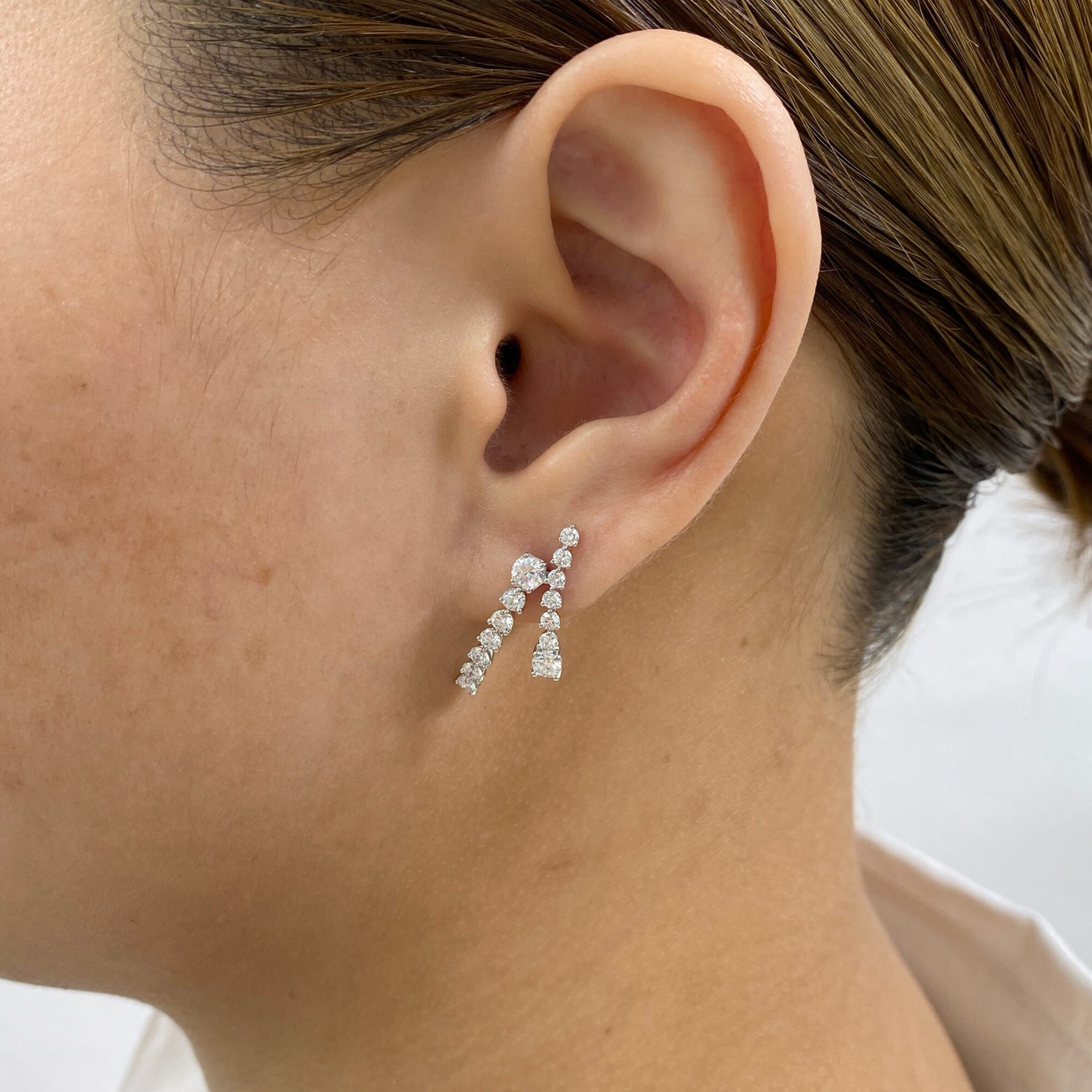 Alexandra 1.5 Lab-Grown Diamond Drop Earrings