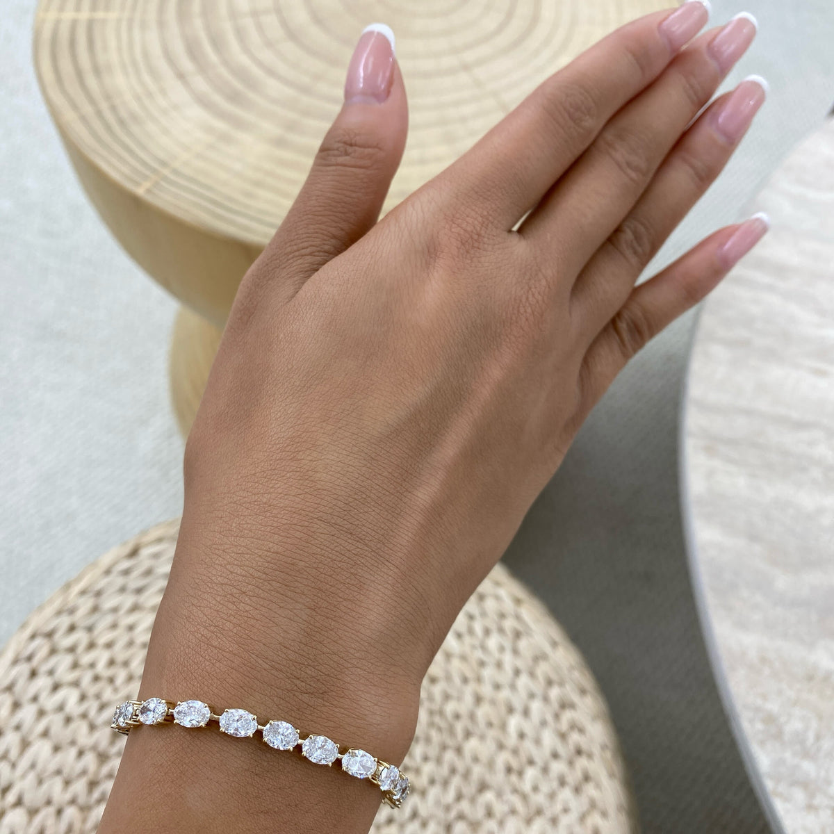Rachel 9.8 Lab-Grown Diamond Tennis Bracelets