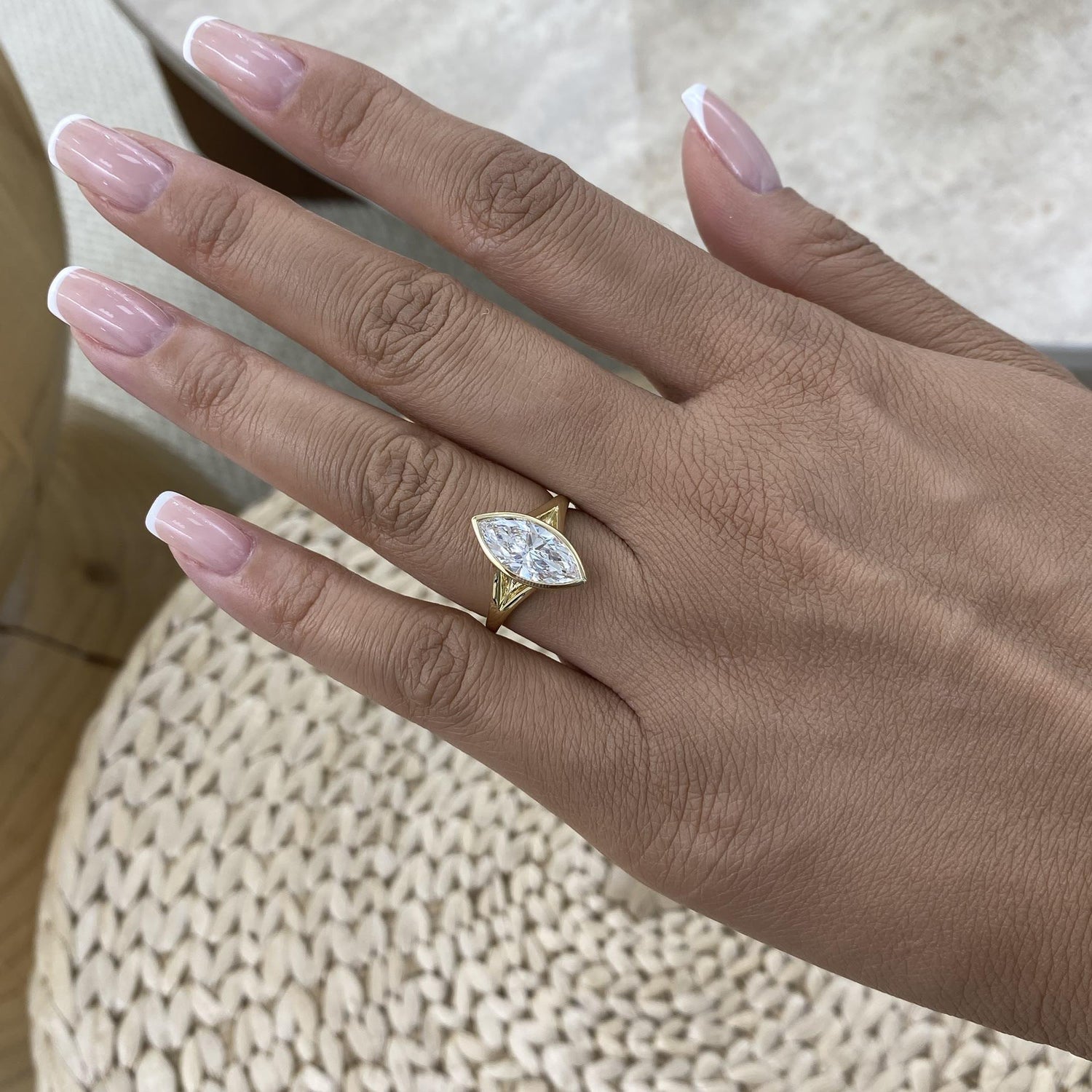 Lana 2 Marquise Lab-Grown Diamond Solitaire, Special Ring