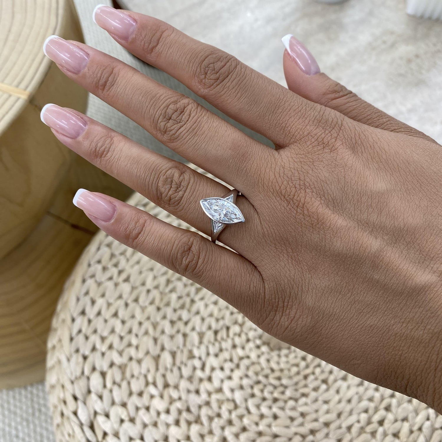 Lana 2 Marquise Lab-Grown Diamond Solitaire, Special Ring