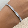 Mackenzie 3.8 Round Lab-Grown Diamond Tennis Bracelet