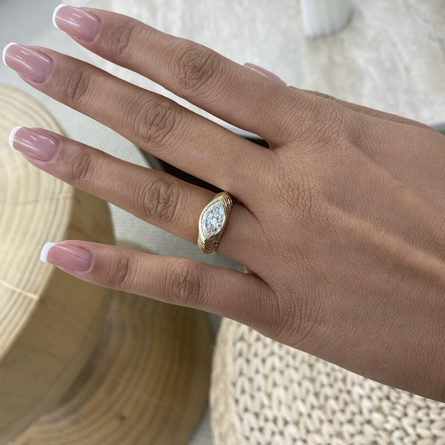 Lauren 1.5 Marquise Lab-Grown Diamond Solitaire, Special Ring