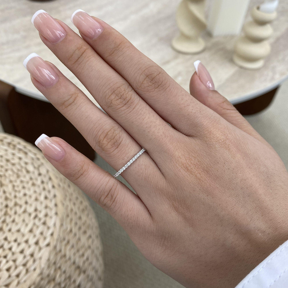 Kyla 0.2 Round Lab-Grown Diamond Eternity Ring