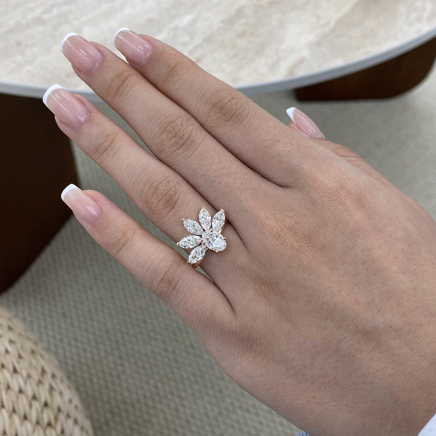 Shelby 2.5 Oval Lab-Grown Diamond Special, Halo Ring