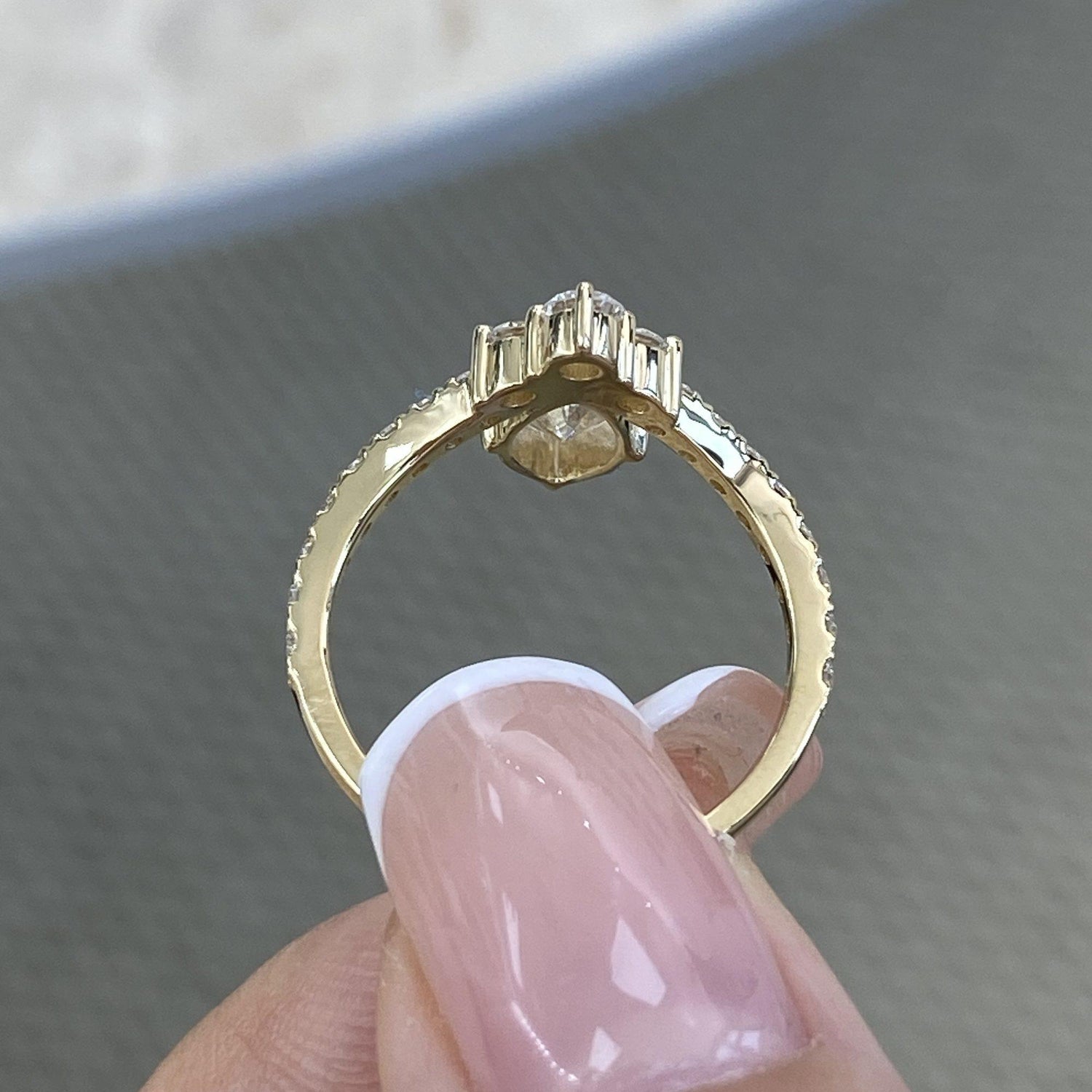 Vivian 1.5 Marquise Lab-Grown Diamond Contoured, Special Ring