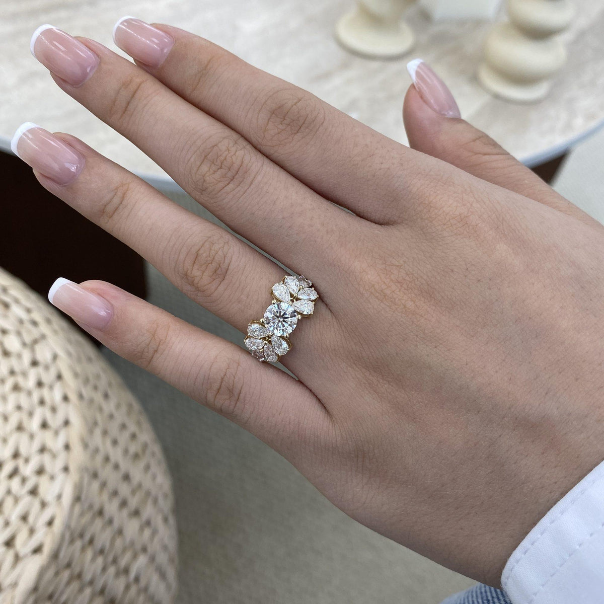 Winter 2.5 Round Lab-Grown Diamond Halo, Special Ring