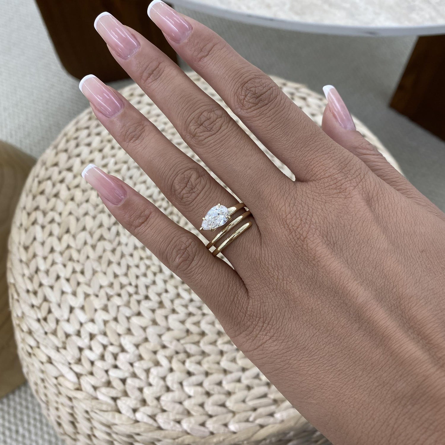 Lydia 1.6 Pear Lab-Grown Diamond Solitaire, Special Ring