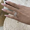 Alessandra 1.6 Round Lab-Grown Diamond Special, Half-Eternity Ring