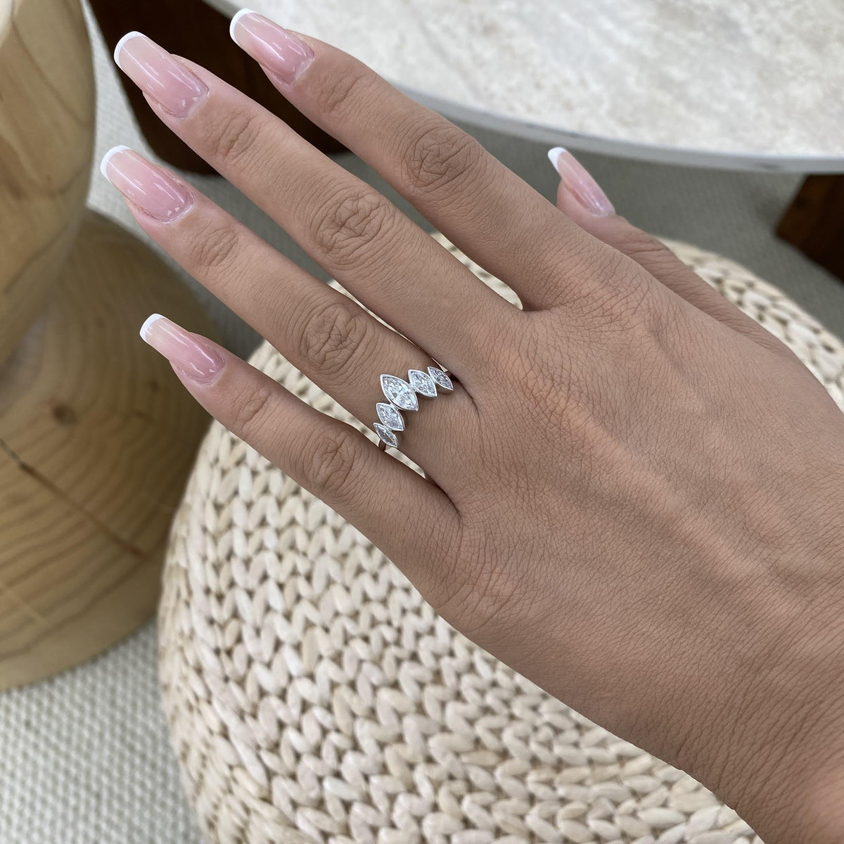 Ivy 1.1 Marquise Lab-Grown Diamond Contoured, Special Ring
