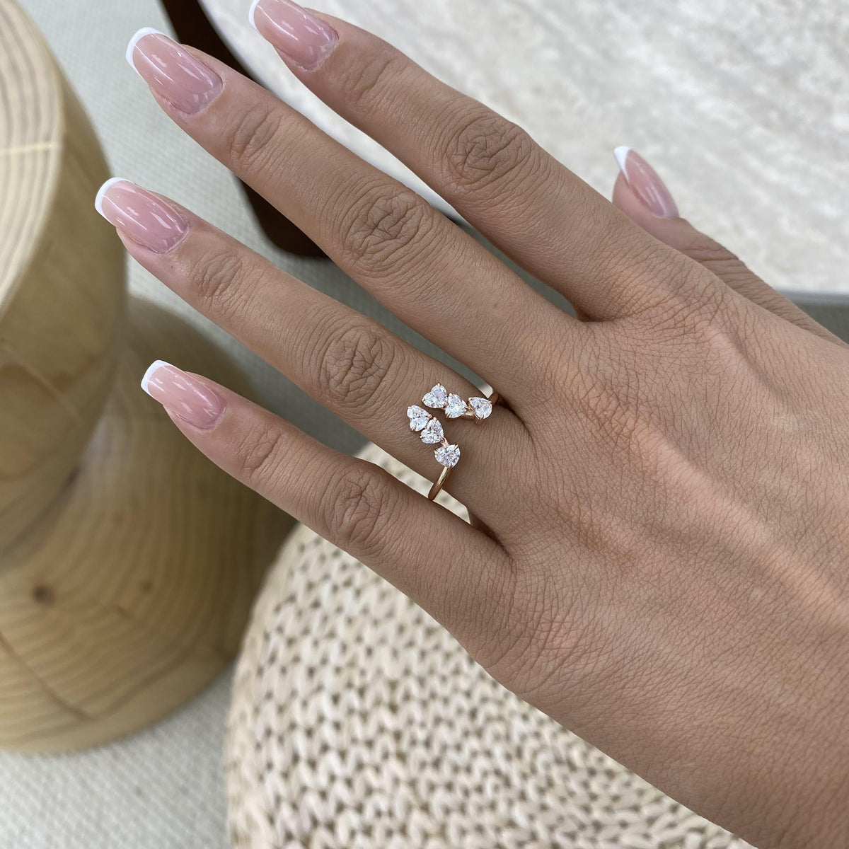 Love 1.1 Heart Lab-Grown Diamond Contoured, Special Ring