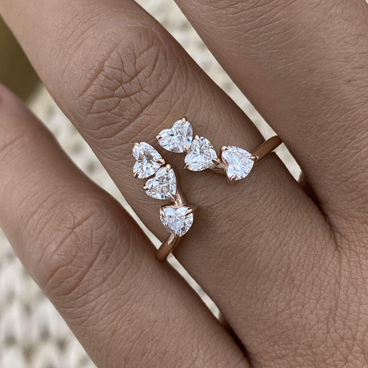 Love 1.1 Heart Lab-Grown Diamond Contoured, Special Ring