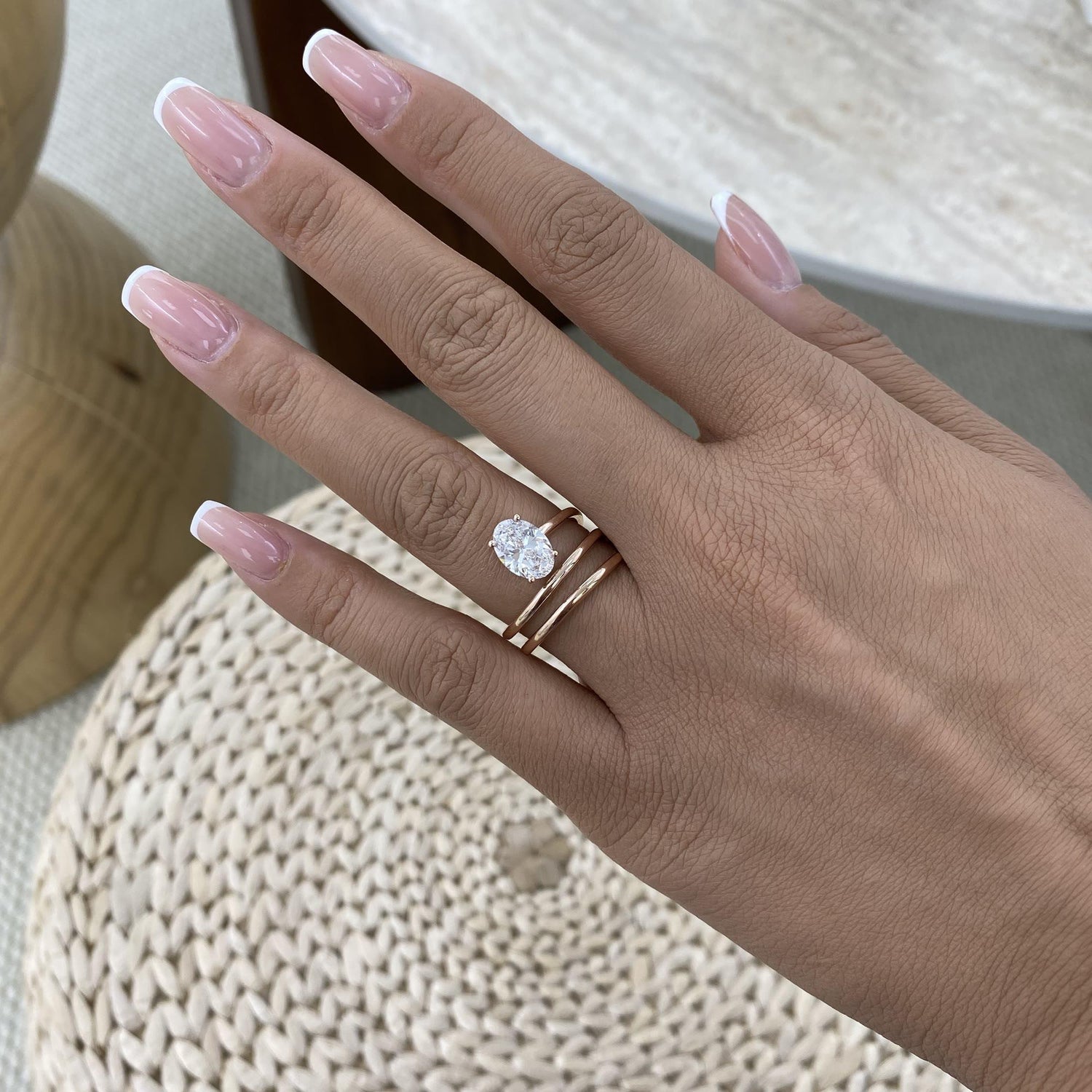 Ashley 1.5 Oval Lab-Grown Diamond Solitaire, Special Ring