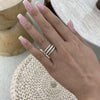Alessandra 1.6 Round Lab-Grown Diamond Special, Half-Eternity Ring