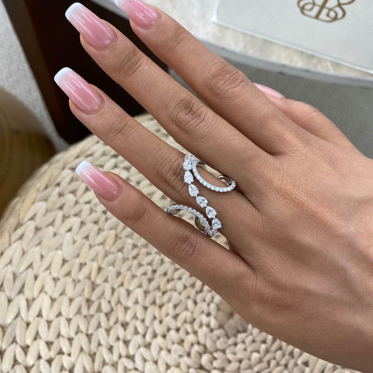 Aimee 1.8 Pear Lab-Grown Diamond Special Ring