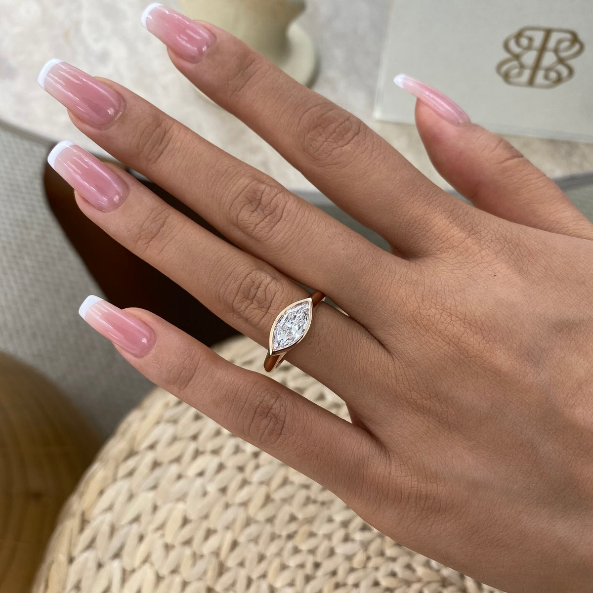 Jade 1.0 Marquise Lab-Grown Diamond Solitaire, Special Ring