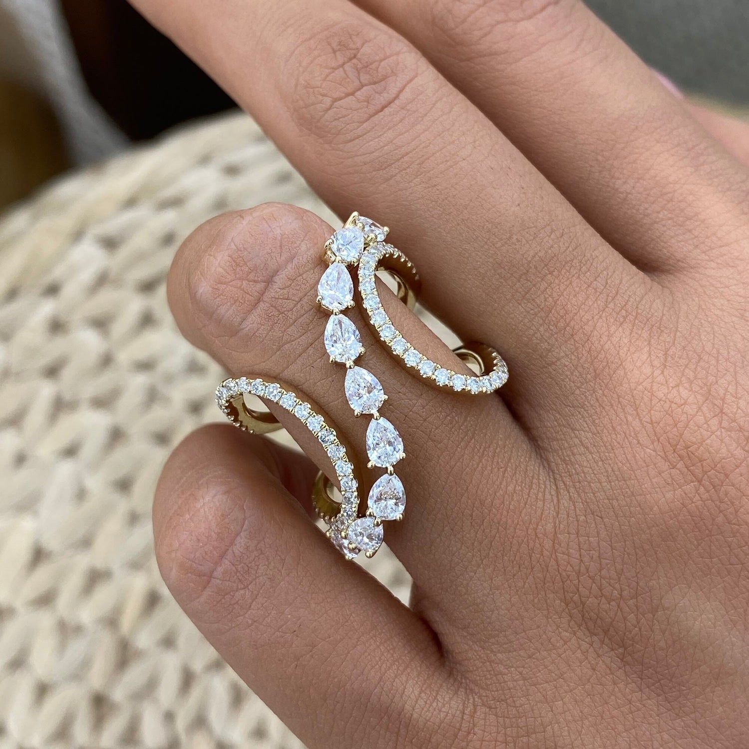 Aimee 1.8 Pear Lab-Grown Diamond Special Ring