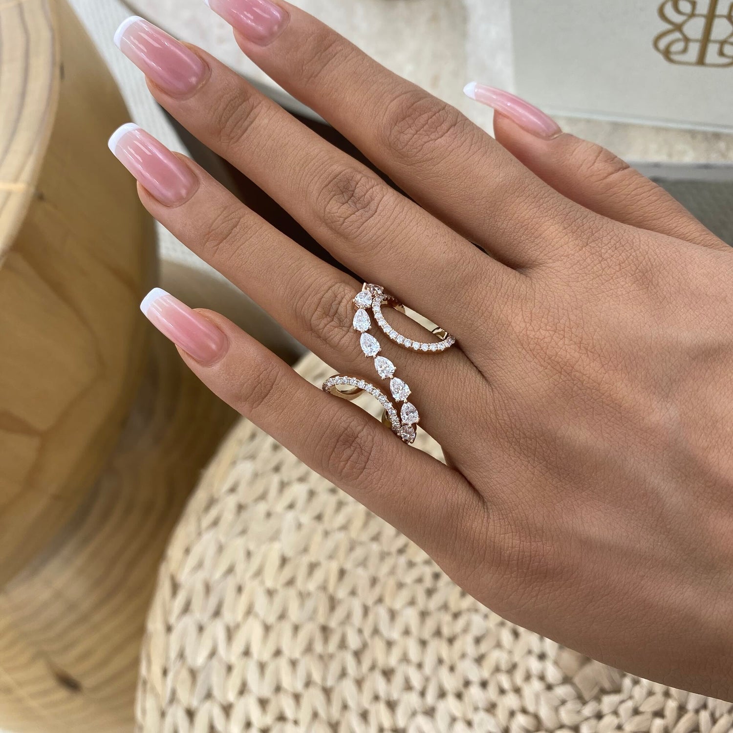 Aimee 1.8 Pear Lab-Grown Diamond Special Ring