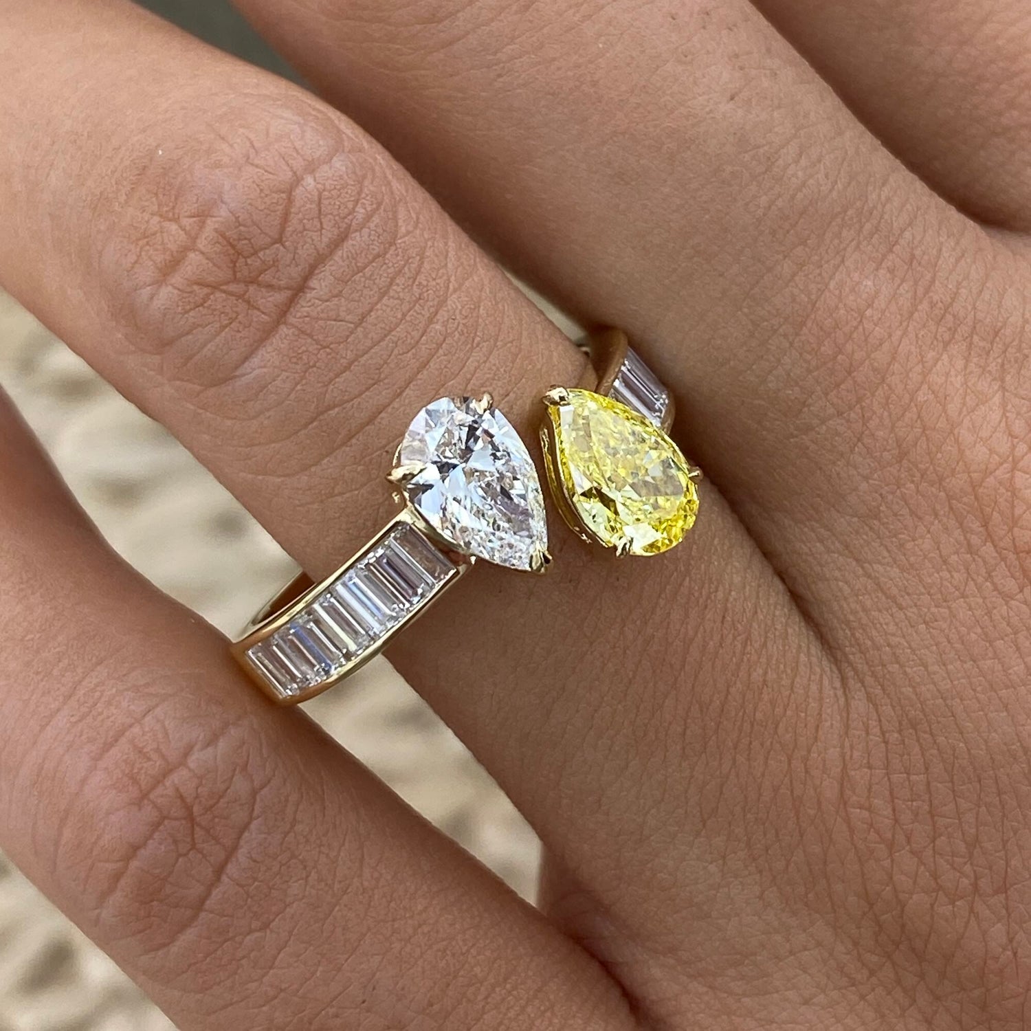 Monroe 2.5 Pear Lab-Grown Diamond Special Ring