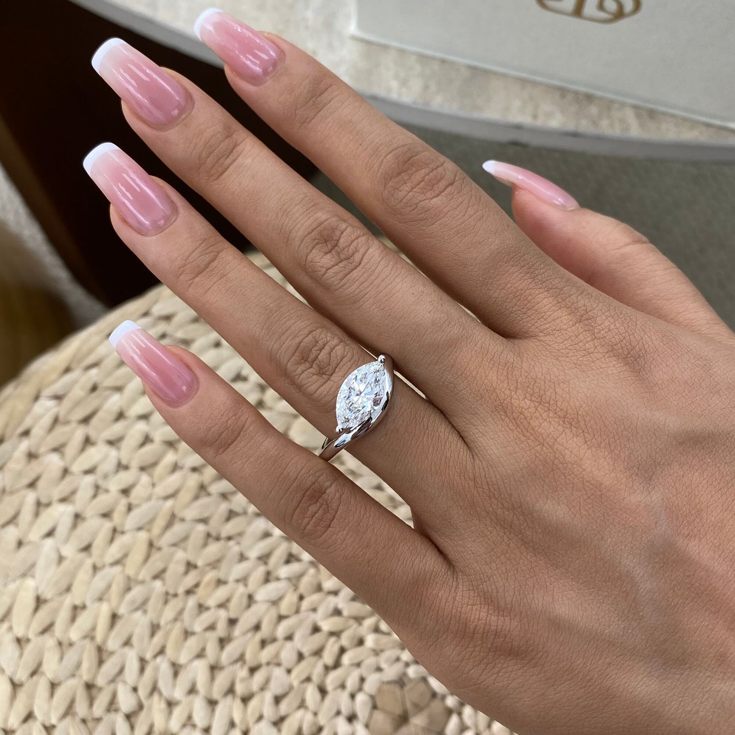 Margaret 2.0 Marquise Lab-Grown Diamond Solitaire, Special Ring