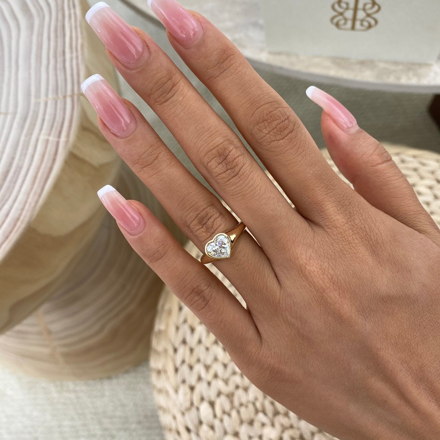 McKenna 1.0 Heart Lab-Grown Diamond Solitaire, Special Ring