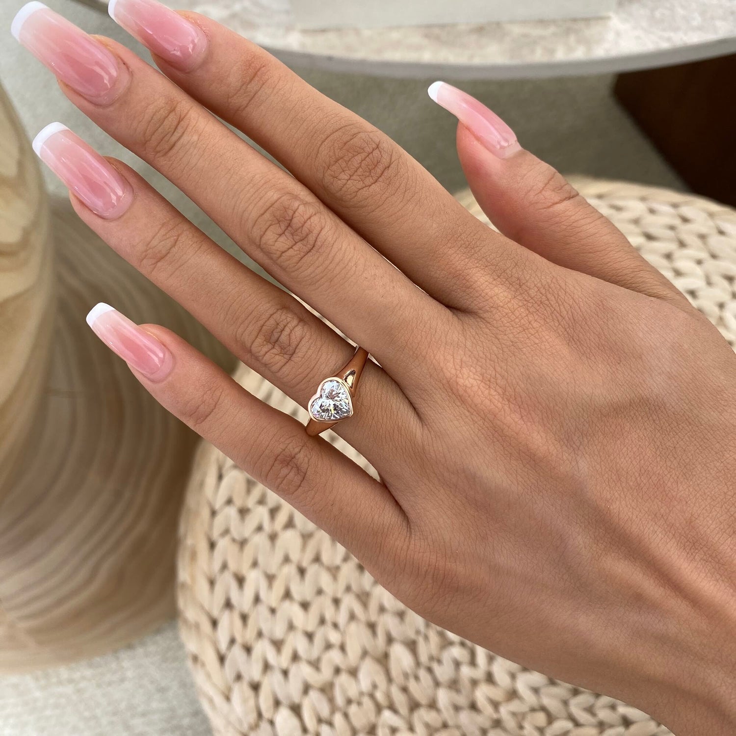 McKenna 1.0 Heart Lab-Grown Diamond Solitaire, Special Ring
