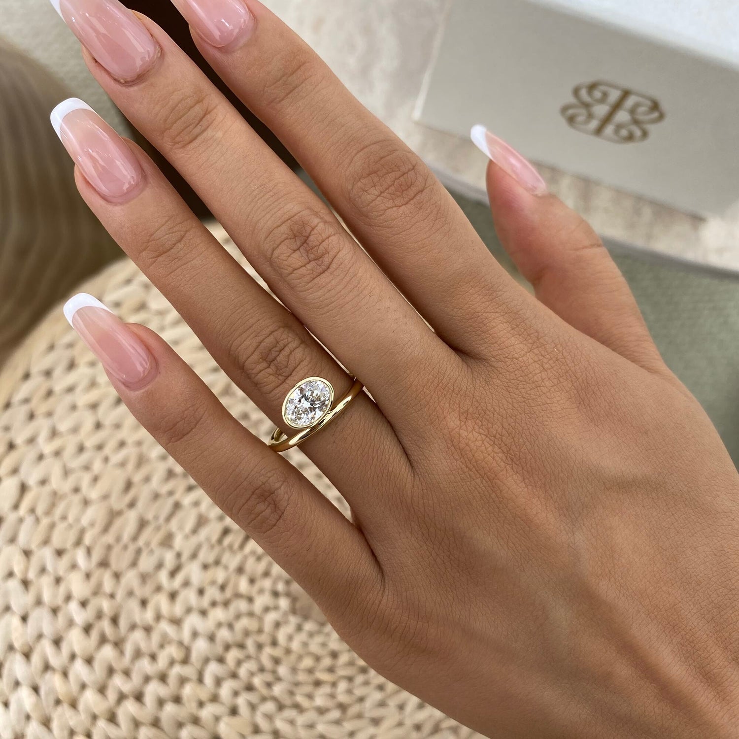Nadia 1.0 Oval Lab-Grown Diamond Solitaire, Special Ring
