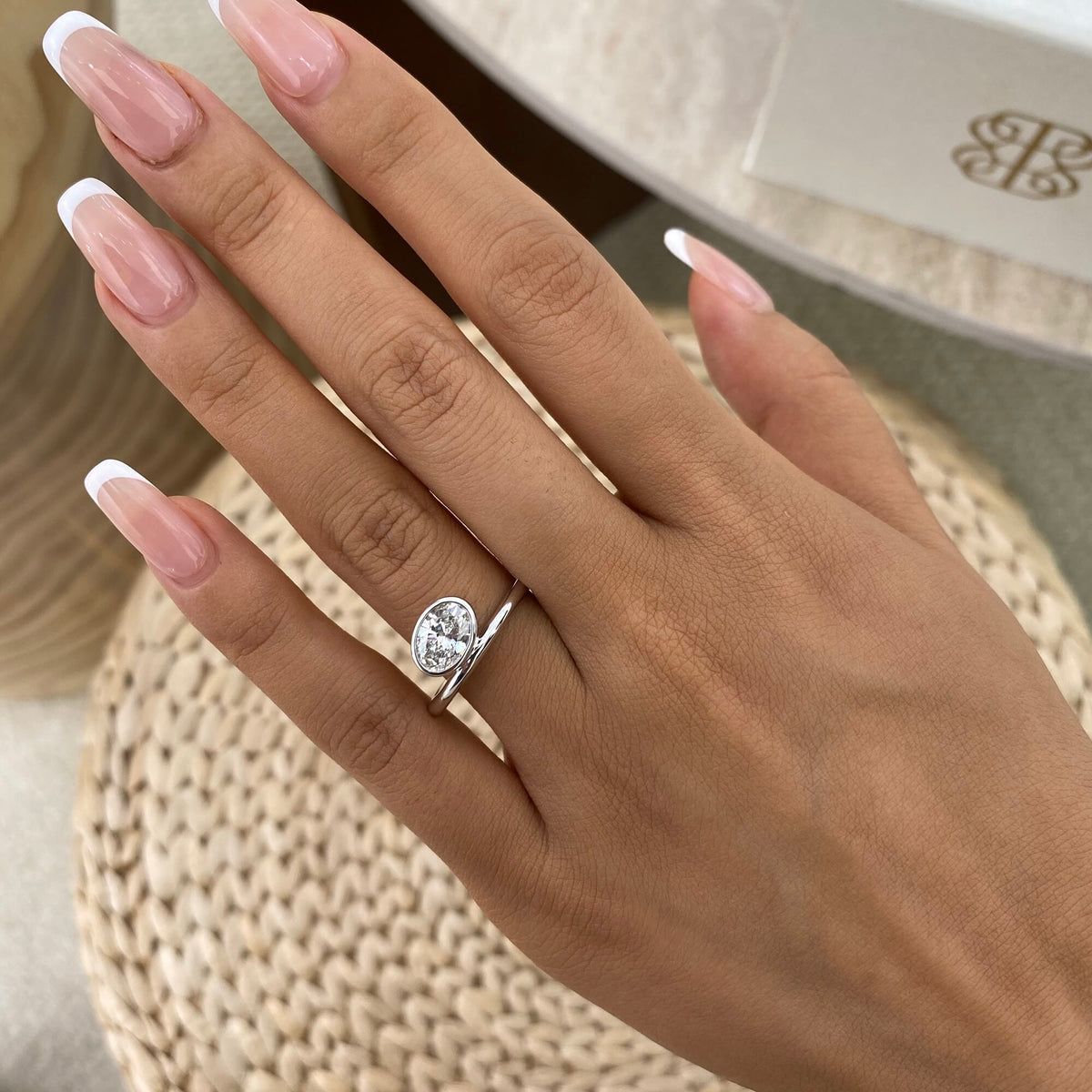Nadia 1.0 Oval Lab-Grown Diamond Solitaire, Special Ring