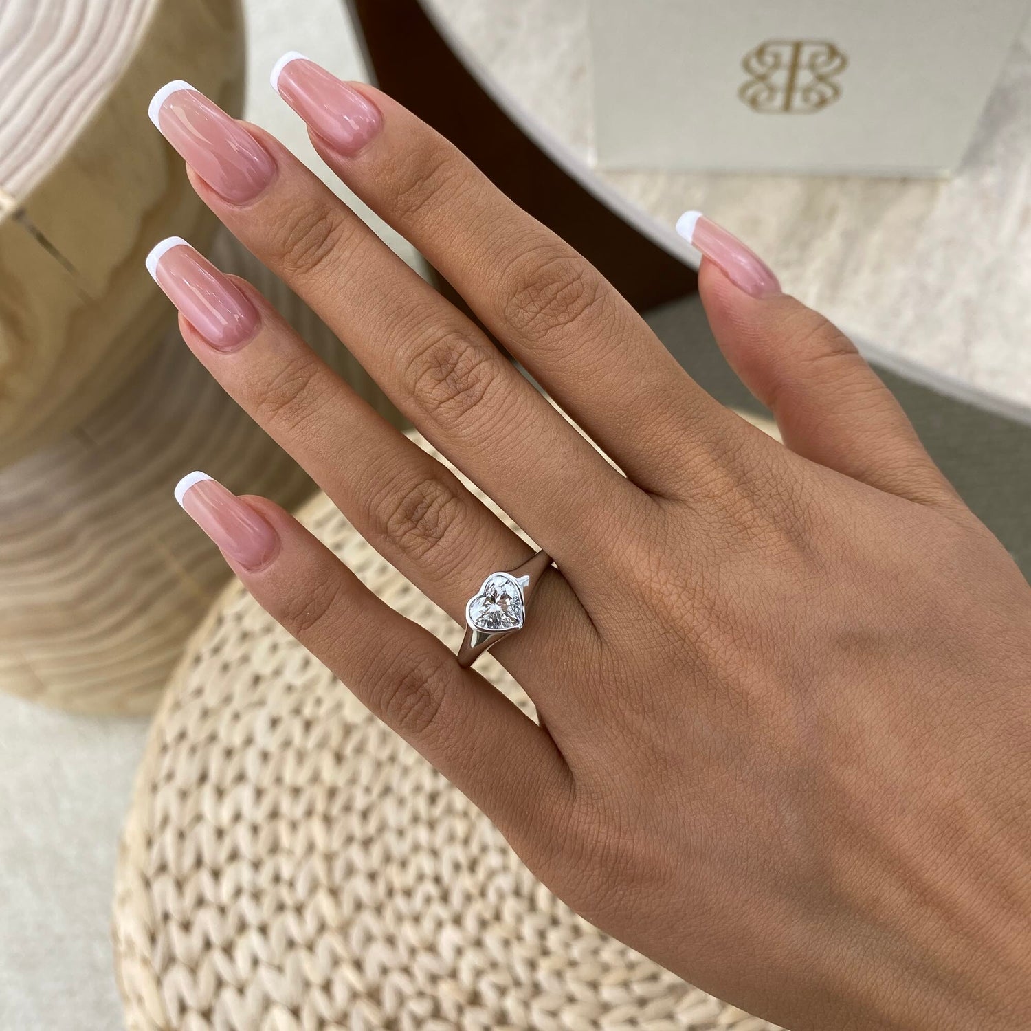 McKenna 1.0 Heart Lab-Grown Diamond Solitaire, Special Ring
