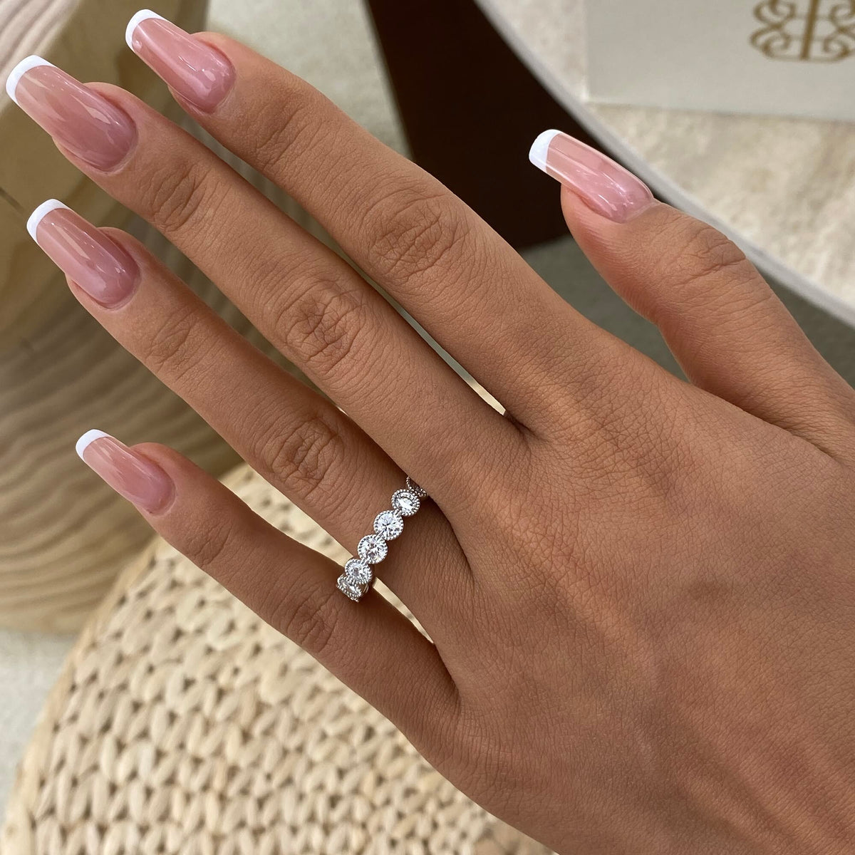 Janine 2.2 Round Lab-Grown Diamond Eternity, Special Ring
