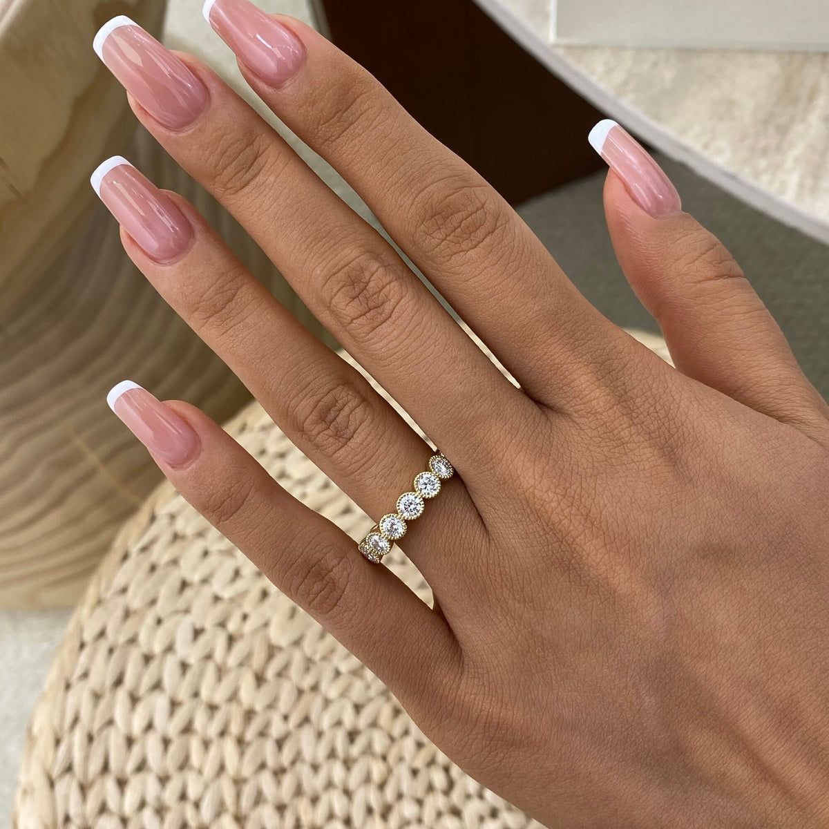 Janine 2.2 Round Lab-Grown Diamond Eternity, Special Ring