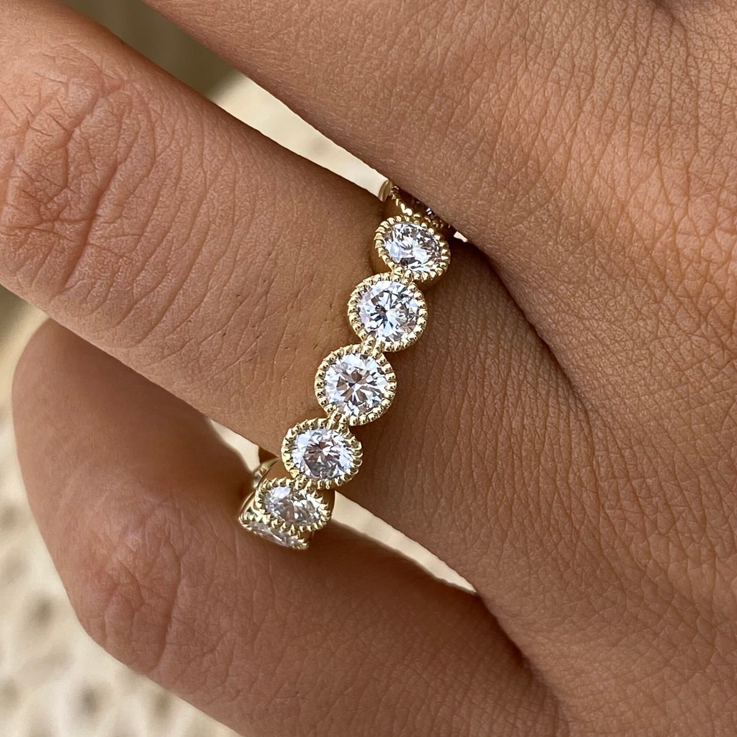 Janine 2.2 Round Lab-Grown Diamond Eternity, Special Ring