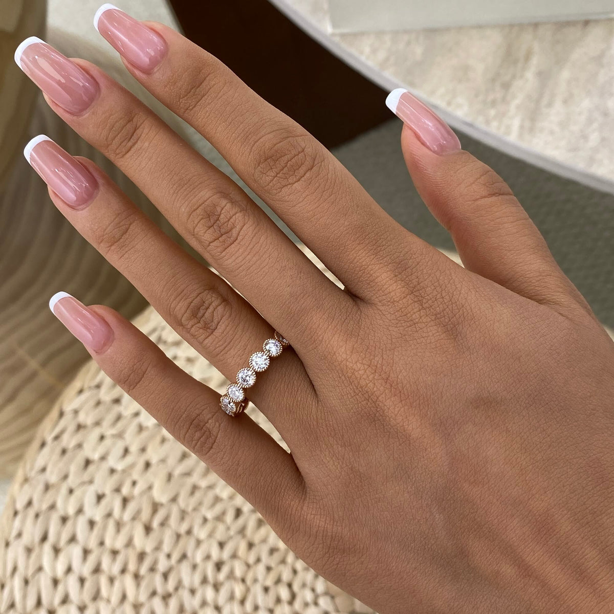 Janine 2.2 Round Lab-Grown Diamond Eternity, Special Ring