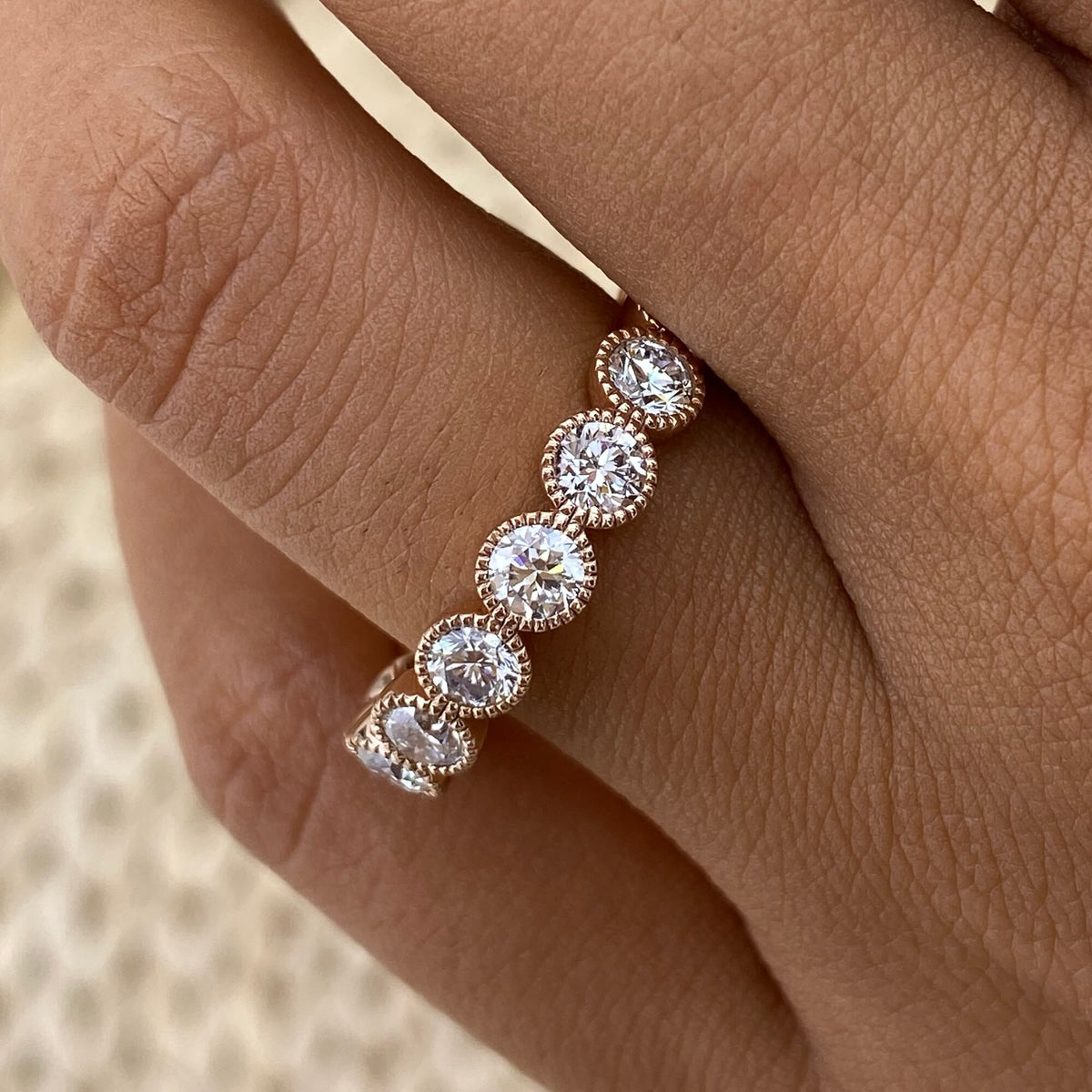 Janine 2.2 Round Lab-Grown Diamond Eternity, Special Ring