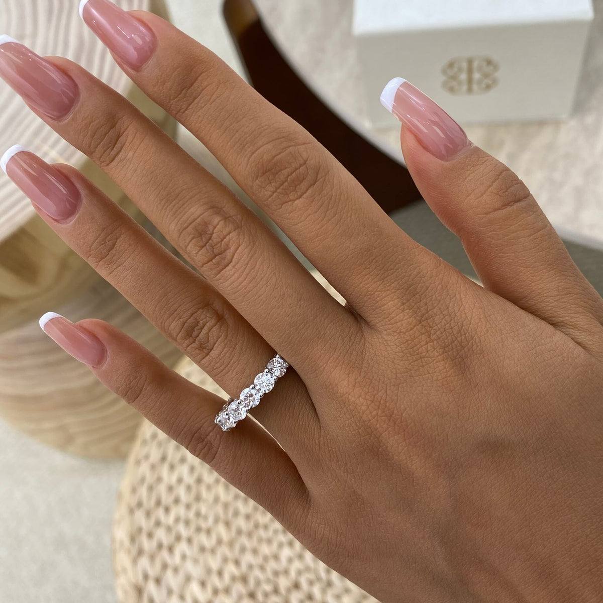 Irene 3.8 Round Lab-Grown Diamond Eternity, Special Ring