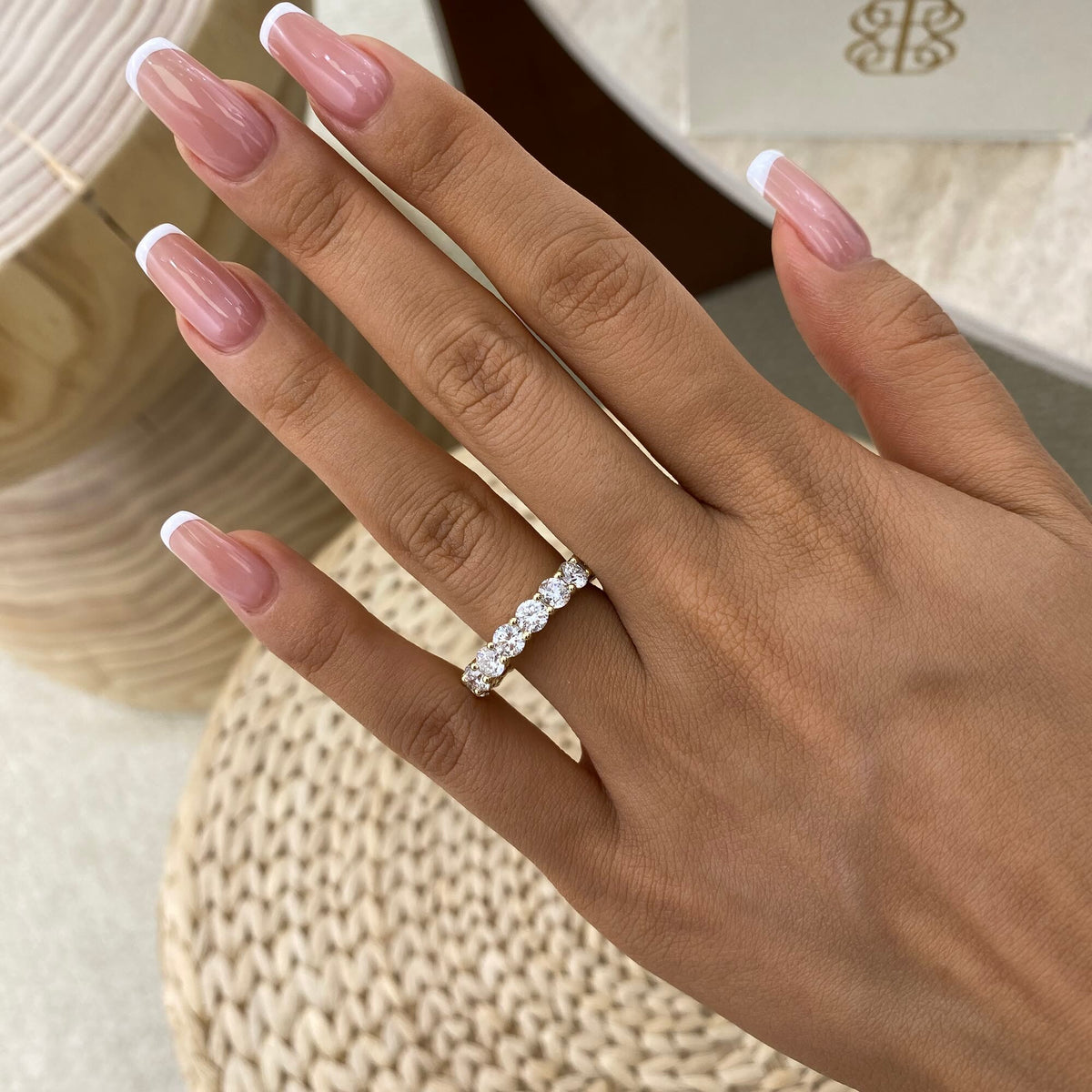 Irene 3.8 Round Lab-Grown Diamond Eternity, Special Ring