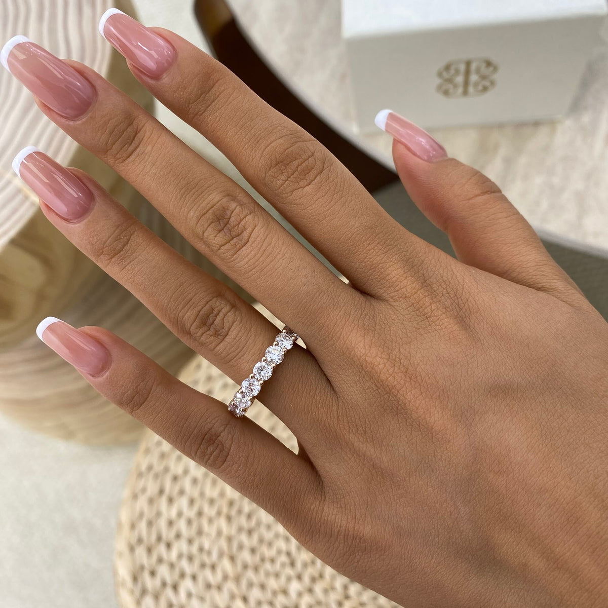 Irene 3.8 Round Lab-Grown Diamond Eternity, Special Ring