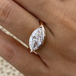 Margaret 2.0 Marquise Lab-Grown Diamond Solitaire, Special Ring