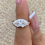 Margaret 2.0 Marquise Lab-Grown Diamond Solitaire, Special Ring