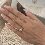Emmeline 0.9 Marquise Lab-Grown Diamond Solitaire, Bezel Ring