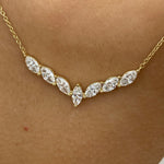 Holland 1.6 Marquise Lab-Grown Diamond Chain, Special Necklace