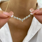 Holland 1.6 Marquise Lab-Grown Diamond Chain, Special Necklace